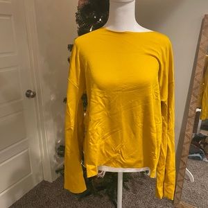Yellow TopShop Blouse